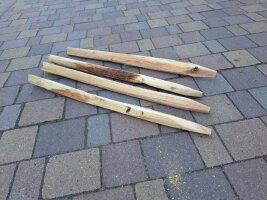 Pfosten / Pfähle aus Eiche