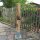 Rundholz Kastanie Höhe 90 cm Durchmesser ca 8cm