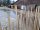 Kastanie Staketenzaun Dolomit 150/180 cm hoch, 5m-Rolle, Lattabstand ca 4-6cm