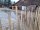 Kastanie Staketenzaun Dolomit 150/180 cm hoch, 5m-Rolle, Lattabstand ca 4-6cm
