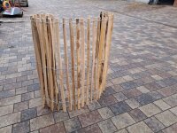 Sonderproduktion Proline Staketenzaun Kastanie 120 cm...