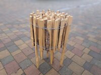 Steckzaun Kastanie 40/80