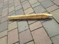 Restposten Fünfkant Zaunpfahl 75cm