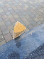NEU Spaltpfahl Eiche Höhe 100cm, Umfang 15/20cm, mit Spitze
