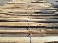 NEU Staketenzaun Eiche 120 cm hoch, 5m-Rolle, Lattabstand ca 4-6cm