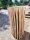 NEU Staketenzaun Eiche 120 cm hoch, 5m-Rolle, Lattabstand ca 4-6cm