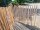 NEU Staketenzaun Eiche 120 cm hoch, 5m-Rolle, Lattabstand ca 4-6cm