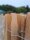 NEU Staketenzaun Eiche 150 cm hoch, 5m-Rolle, Lattabstand ca 4-6cm