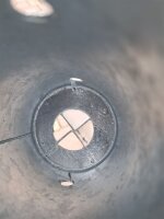 extralange Einschlagbodenhülse rund für 80mm Rundholz Einschlagtiefe 60cm