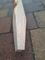 NEU Spaltpfahl Eiche Höhe 150cm, Umfang 26/32, mit Spitze