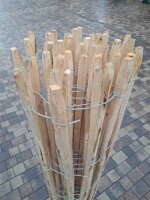 Proline Staketenzaun Kastanie 200 cm hoch, 5 m, Lattabstand ca 8-10cm