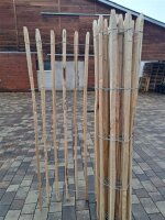 Proline Staketenzaun Kastanie 200 cm hoch, 5 m, Lattabstand ca 8-10cm