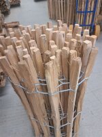 NEU Staketenzaun Eiche 80 cm hoch, 5m-Rolle, Lattabstand...