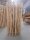 NEU Staketenzaun Eiche 100 cm hoch, 5m-Rolle, Lattabstand ca 4-6cm