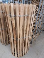 NEU Staketenzaun Eiche 100 cm hoch, 5m-Rolle, Lattabstand...