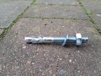 Betonanker für Bodenhülsen 10x90 4 Stück