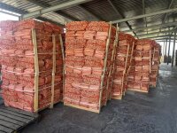 Palette mit 80 Sack Anfeuerholz je 11kg auch für...