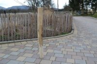Rundholz Kastanie Höhe 80 cm Durchmesser ca 8cm