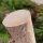 Rundholz Kastanie Höhe 80 cm Durchmesser ca 8cm