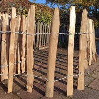 Proline Staketenzaun Kastanie 50 cm hoch, 1m-Schnittware...
