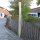 Spaltpfahl Kastanie Höhe 180cm, Umfang 26/32, mit Spitze, angegraut