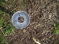 Einschlagbodenhülse rund für 100mm Rundholz...