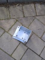 Pfostenschuh viereckig anschraubbar für...