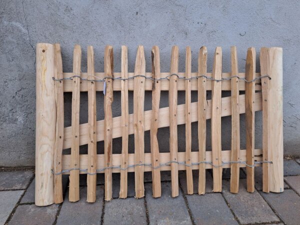 Sonderposten Zauntor Kastanie Höhe 60cm Breite 100cm Lattabstand 2-4cm