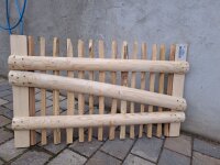Sonderposten Zauntor Kastanie Höhe 60cm Breite 100cm...