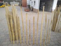 Kastanie Staketenzaun Dolomit 100/140 cm hoch, 10m-Rolle,...