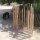 Kastanie Staketenzaun Dolomit 100/140 cm hoch, 10m-Rolle, Lattabstand ca 4-6cm