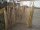 Kastanie Staketenzaun Dolomit 100/140 cm hoch, 10m-Rolle, Lattabstand ca 4-6cm