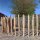 Proline Staketenzaun Kastanie 60 cm hoch, 10m-Rolle, Lattabstand ca 8-10cm