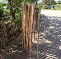 Proline Staketenzaun Kastanie 150 cm hoch, 5m-Rolle, Lattabstand ca 8-10cm