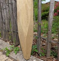 Zaunpfahl Kastanie Höhe 225 cm rund zu Zaun...