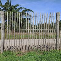 Proline Staketenzaun Kastanie 150 cm hoch, 5 m,...