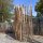 Proline Staketenzaun Kastanie 150 cm hoch, 5 m, Lattabstand ca 4-6cm