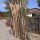 Proline Staketenzaun Kastanie 150 cm hoch, 5 m, Lattabstand ca 4-6cm