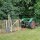 Proline Staketenzaun Kastanie 120 cm hoch, 10m-Rolle, Lattabstand ca 4-6cm