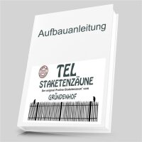 Proline Staketenzaun Kastanie 100 cm hoch, 10m-Rolle, Lattabstand ca 4-6cm