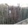 Proline Staketenzaun Kastanie 80 cm hoch, 10m-Rolle, Lattabstand ca 4-6cm