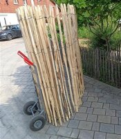 Proline Staketenzaun Kastanie 175 cm hoch, 5 m, Lattabstand ca 4-6cm
