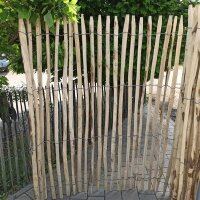 Proline Staketenzaun Kastanie 175 cm hoch, 1...