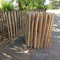 Proline Staketenzaun Kastanie 80 cm hoch, 1m-Schnittware...