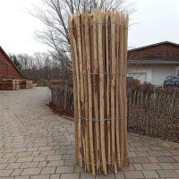 Proline Staketenzaun Kastanie 175 cm hoch, 5 m, Lattabstand ca 8-10cm