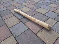 Restposten Zaunpfahl Kastanie Höhe 70cm, Durchmesser 3-6cm, mit Spitze