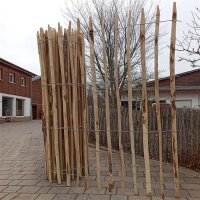 Proline Staketenzaun Kastanie 175 cm hoch, 1...