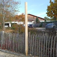 Fünfkant-Zaunpfahl Kastanie Höhe 200 cm zu Zaun...