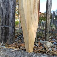 Fünfkant-Zaunpfahl Kastanie Höhe 180 cm zu Zaun Höhe 120 cm Durchmesser ca 7-9 cm mit Spitze