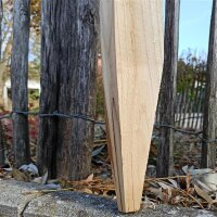 Fünfkant-Zaunpfahl Kastanie Höhe 180 cm zu Zaun Höhe 120 cm Durchmesser ca 7-9 cm mit Spitze